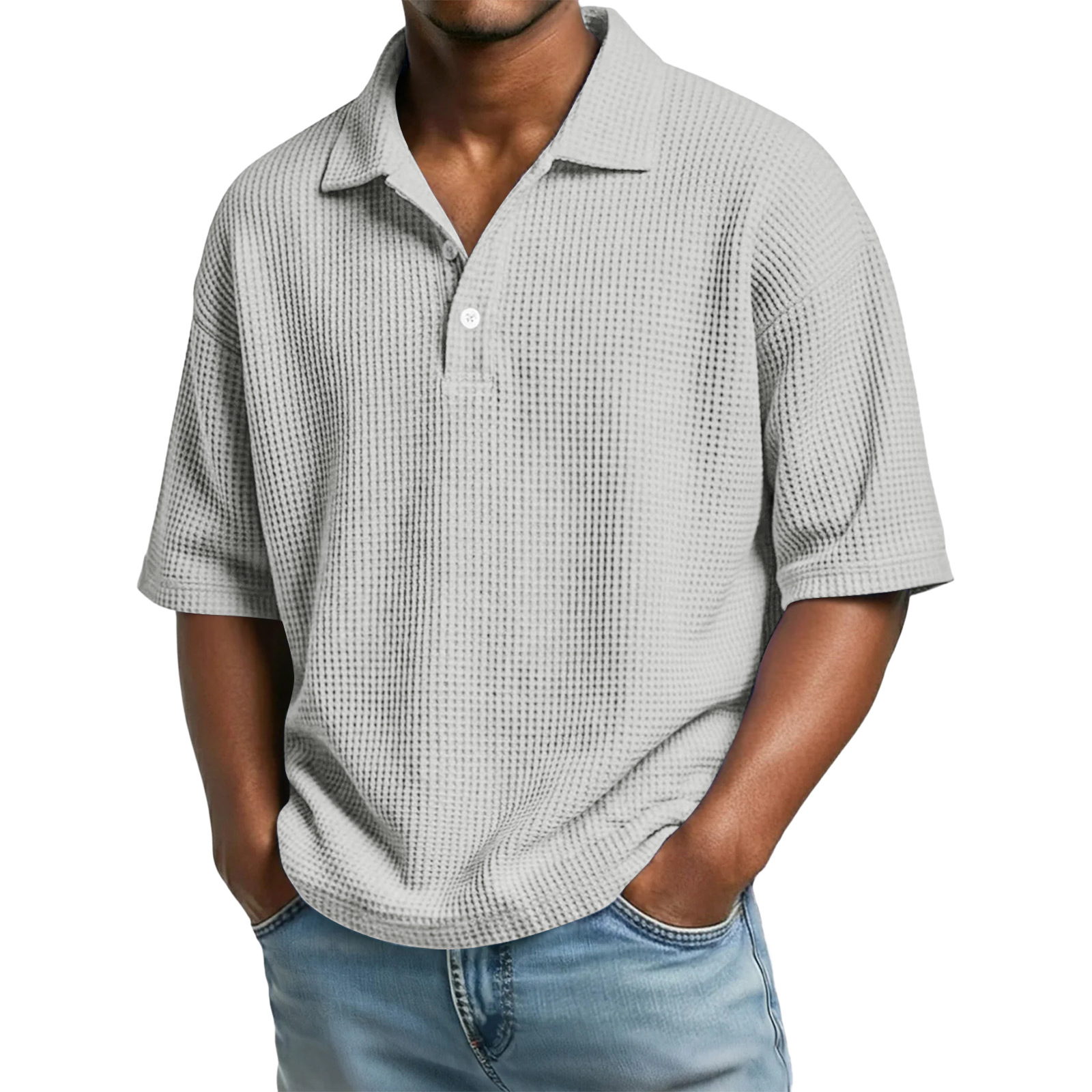 Premium Waffle Polo