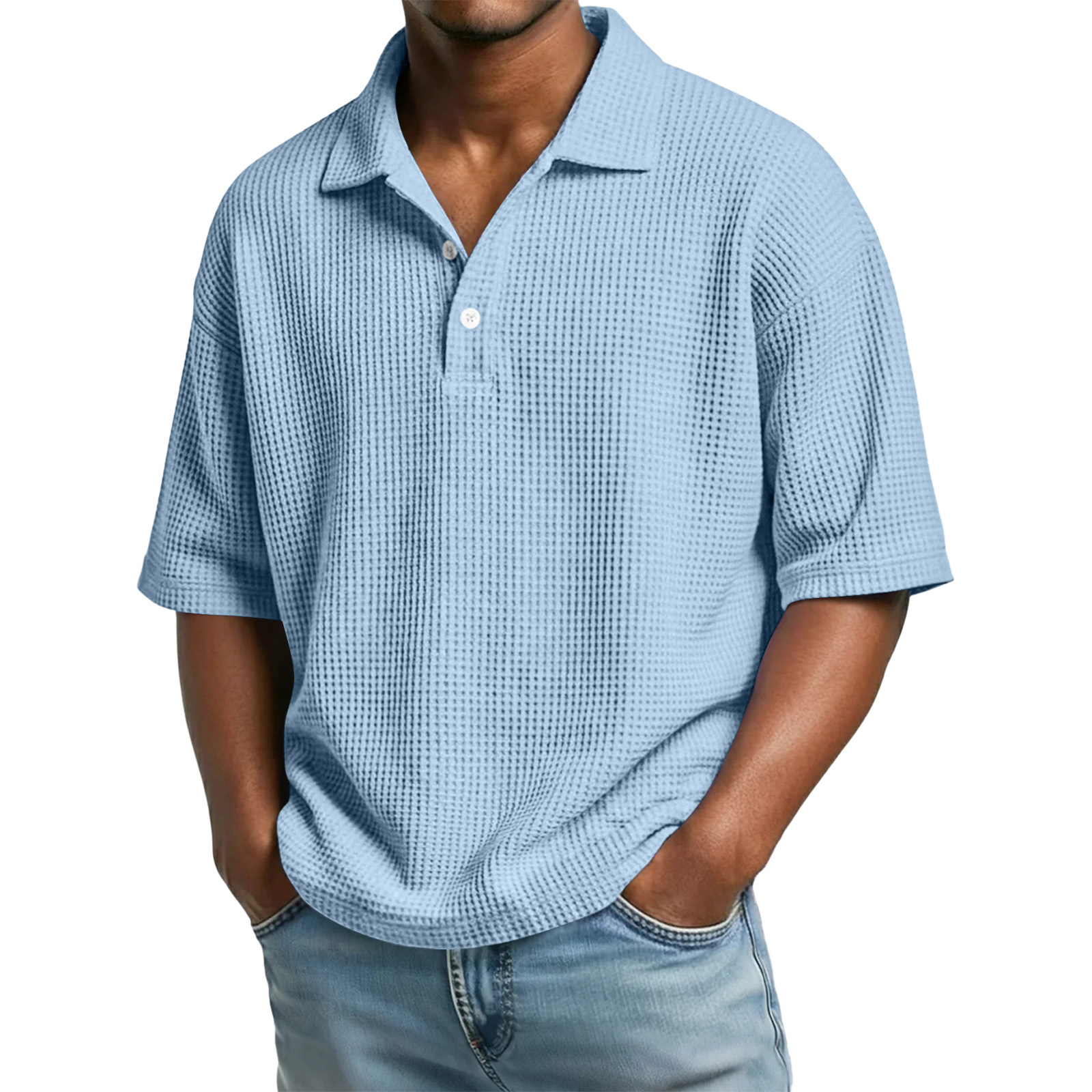 Premium Waffle Polo