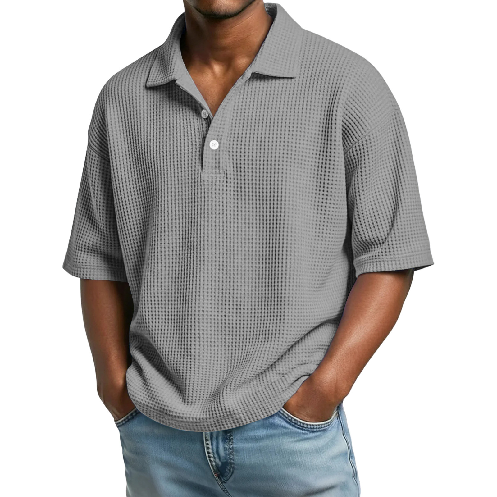 Premium Waffle Polo